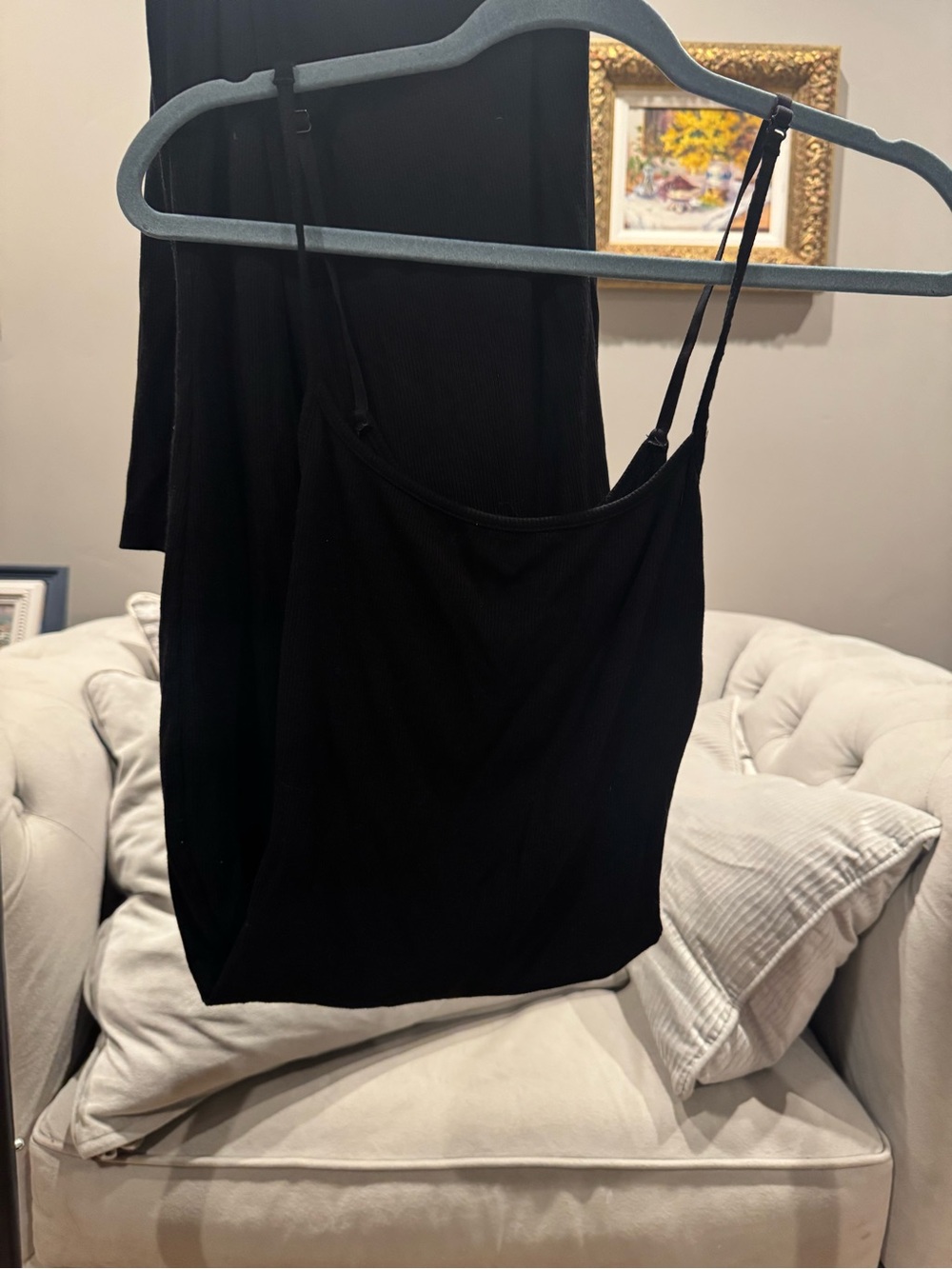 Skims Ribbed Maxi Dress